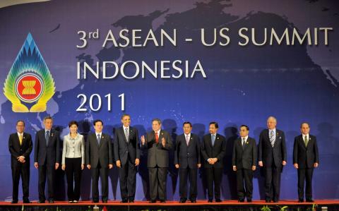 asean u s summit indonesian president susilo bambang yudhoyono center ...