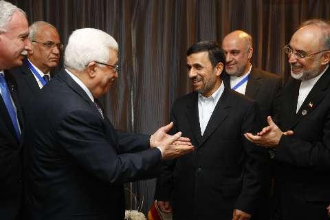 Iran's President Meets His Palestinian Counterpart In Cairo  