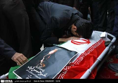 Funeral Procession Of Amir Hossein Fardi, Writer Of Islamic Revolution Literatur