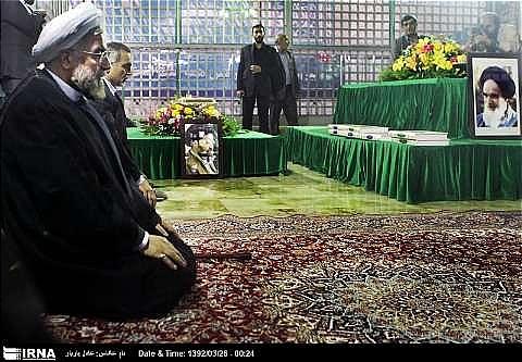 President-elect Pays Homage To Late Imam At Shrine