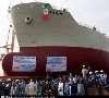 1st Iranian-made Ocean Liner Tanker Launched In Bushehr  