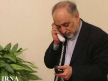  Iran FM, Egyptian Counterpart Talk On Phone  