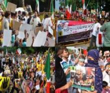 Indian Muslim Bodies Protest Against Atrocities By Egypt Army  