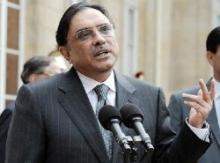 Pakistan’s Outgoing Zardari Says Will Support Gov’t  