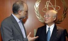  Salehi discuses next round of talks with IAEA with chief Amano   
