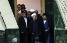 Rouhani in parliament to defend his proposed ministers