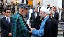 President Rouhani Officially Welcomes Afghan Counterpart  