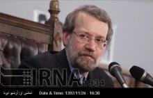 Larijani Highlights Impacts Of Public Support To Govt On Resolving Countryˈs Iss