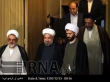 President Rouhani Attends Experts Assembly Meeting