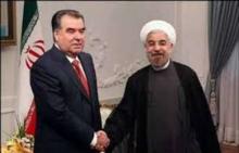Iran, Tajik Presidents Start Official Talks