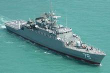Iranian fleet arrives in Indian Ocean