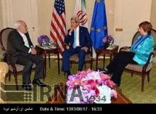 Zarif, Kerry, Ashton start tripartite talks in Muscat