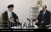 Supreme Leader commends al-Maliki services in Iraq