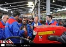 Asian Representatives Visit Oroumieh Tractor Factory 
