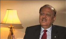 Pakistani president describes US drone strikes as problem in t