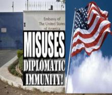 US Embassy In India Misuses Diplomatic Facilities  