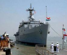 Indian Navy Inducts Offshore Patrol Vessel INS Sumedha Into Its Fleet