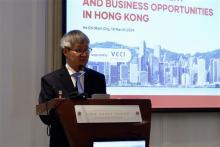Business meeting highlights business, investment cooperation opportunities for Vietnam, Hong Kong (China)