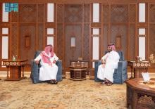 HRH the Crown Prince Receives Prime Minister of Kuwait