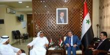   Syria, UAE discuss bolstering cooperation in industrial projects and investment