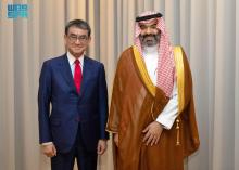 Saudi Communications Minister Meets with Japanese Minister for Digital Transformation