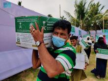 KSrelief Continues Distributing Food Baskets to Rohingya Refugees in Bangladesh