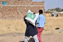 KSrelief Distributes More Than 28 Tons of Food Baskets in Sennar State, Sudan