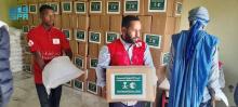 KSrelief Distributes 528 Ramadan Food Baskets in Mauritania
