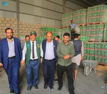 KSrelief Distributes More than 74 Tons of Food Baskets in Marib, Yemen