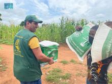 KSrelief Distributes over 8 Tons of Food Aid in Mozambique