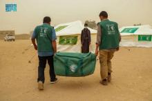 KSrelief Distributes Shelter Aid in Marib Governorate
