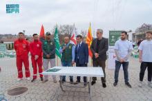 KSrelief Inaugurates Ramadan Food Baskets Distribution Project in North Macedonia