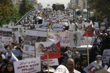Demonstrators Stress Liberation Of Holy Quds   