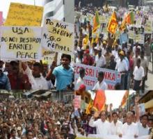 Thousands Participate In Anti-US Protests In Lanka 