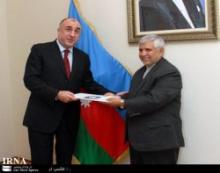Iran New Envoy Submits Copy Of Credentials To Azeri FM   