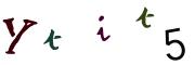 Image CAPTCHA