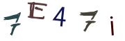 Image CAPTCHA