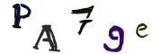 Image CAPTCHA