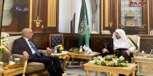 Soussan, Chairman of Saudi Shura Council discuss enhancing relations between two countries
