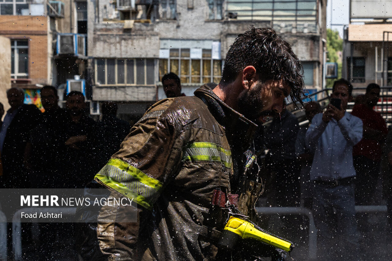 Fire in a Shoe Warehouse