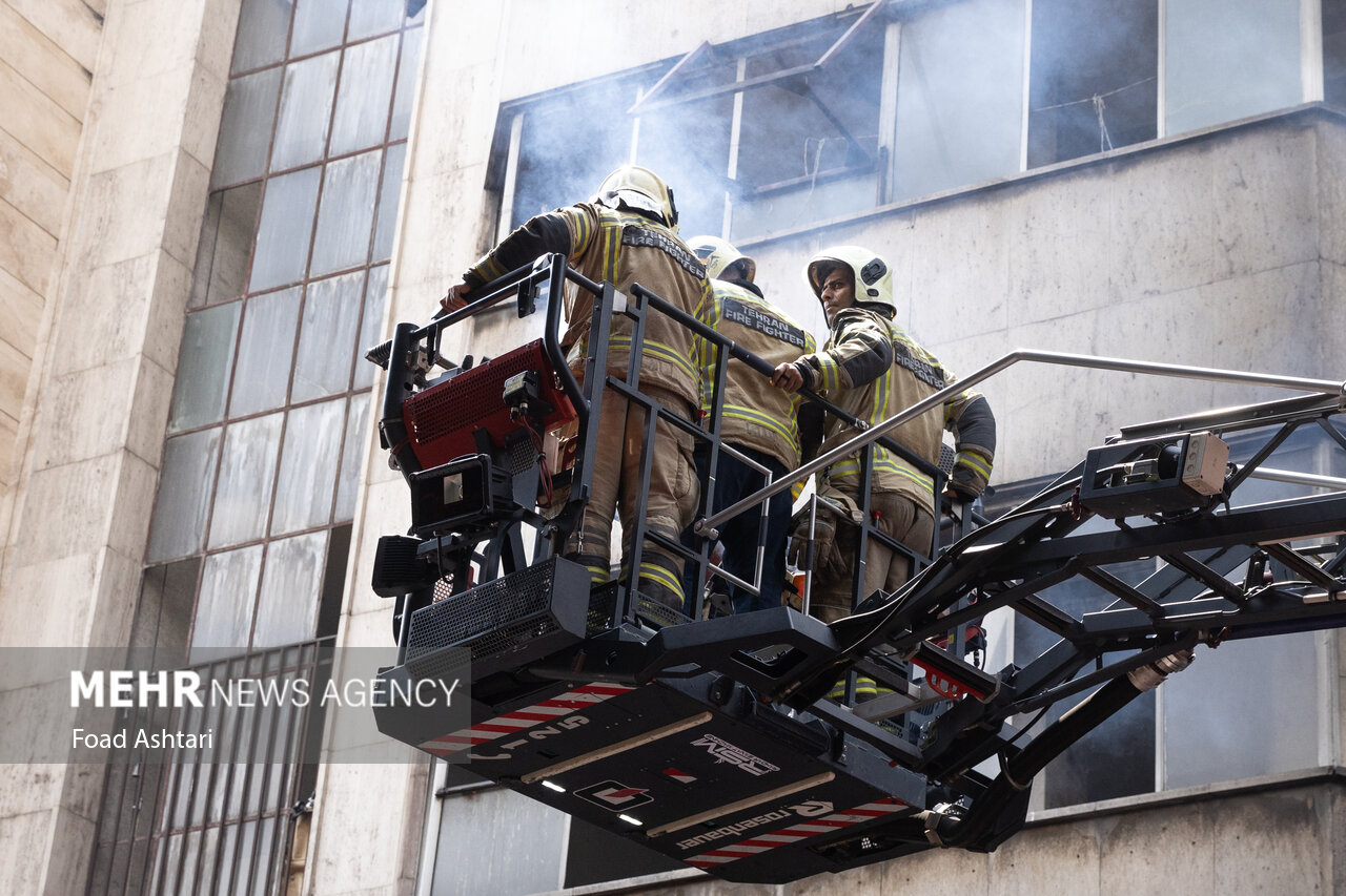 Fire in a Shoe Warehouse