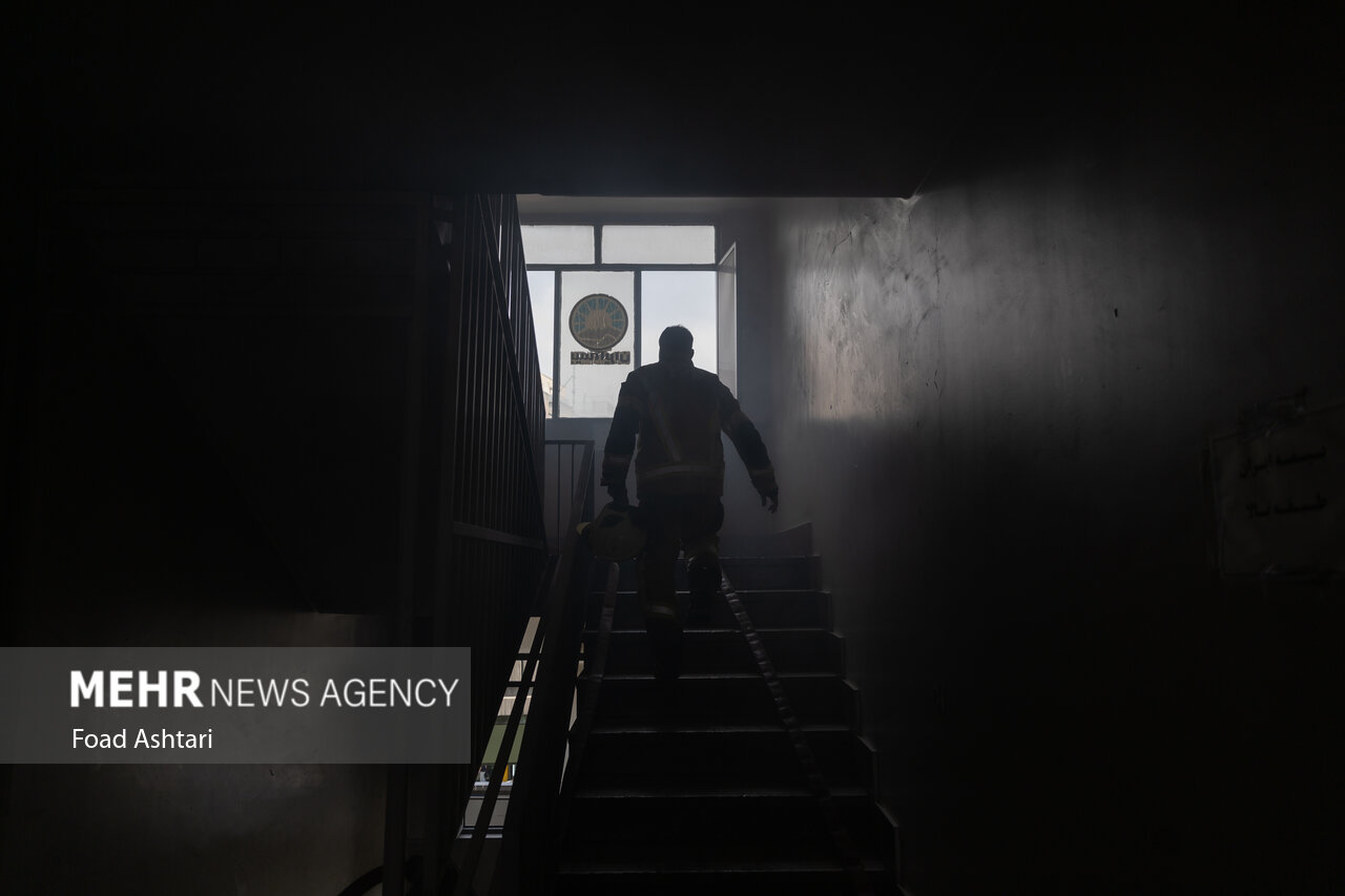 Fire in a Shoe Warehouse