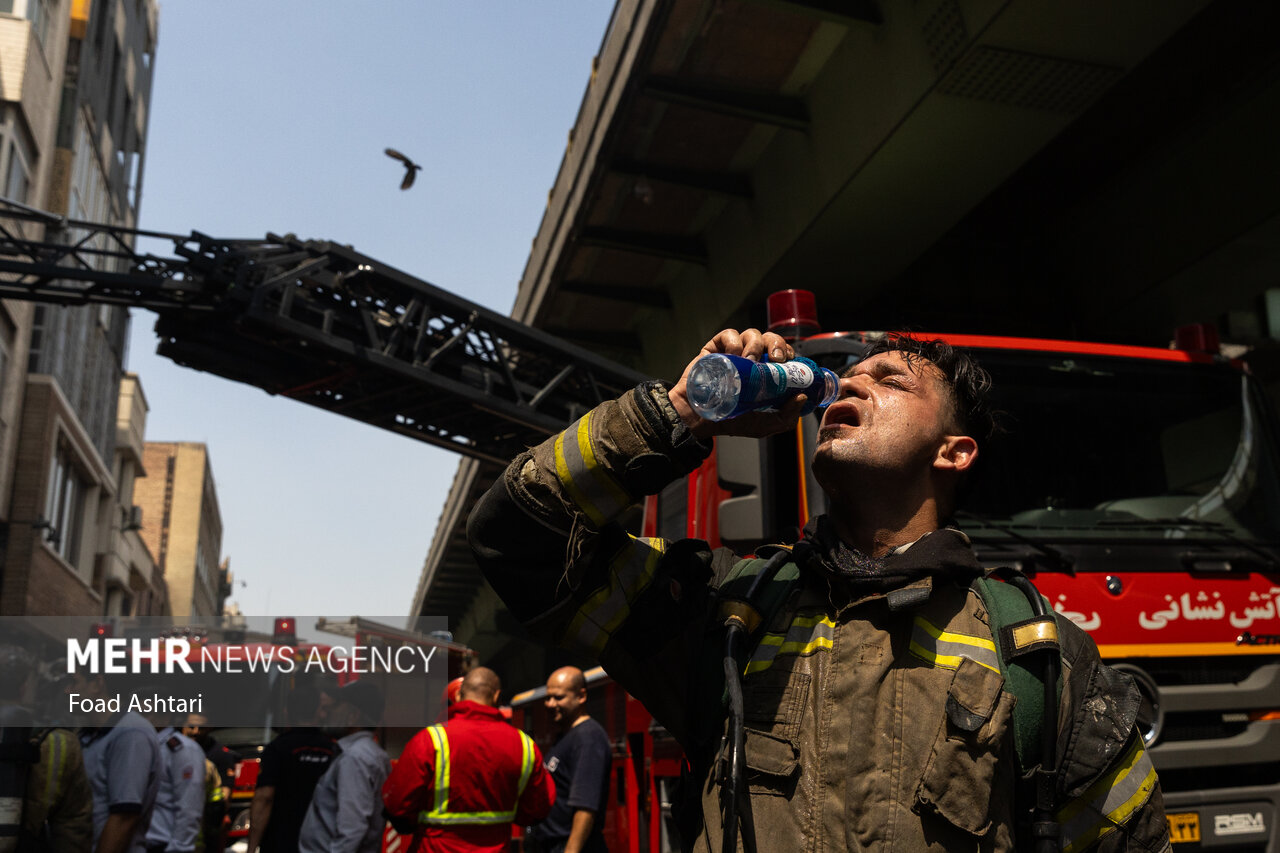 Fire in a Shoe Warehouse