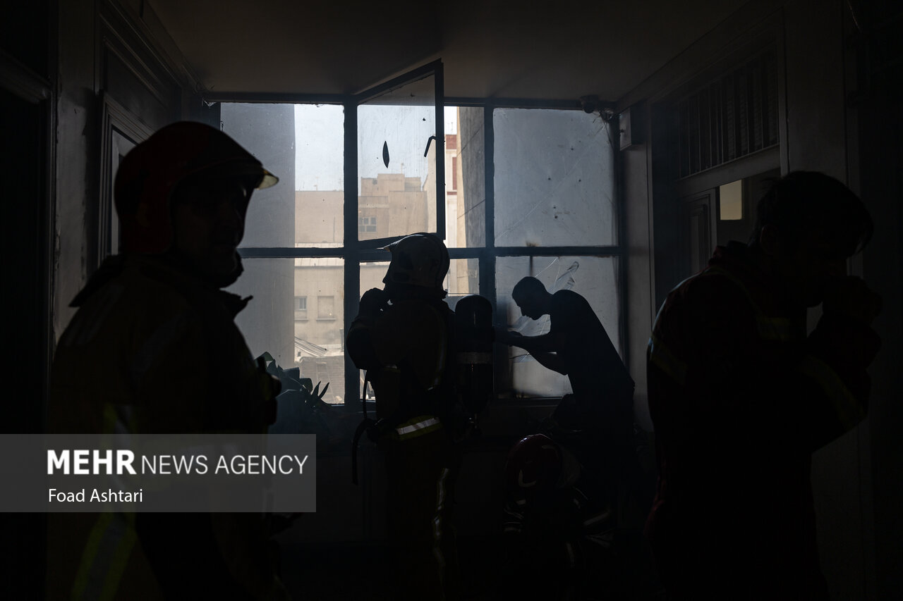 Fire in a Shoe Warehouse