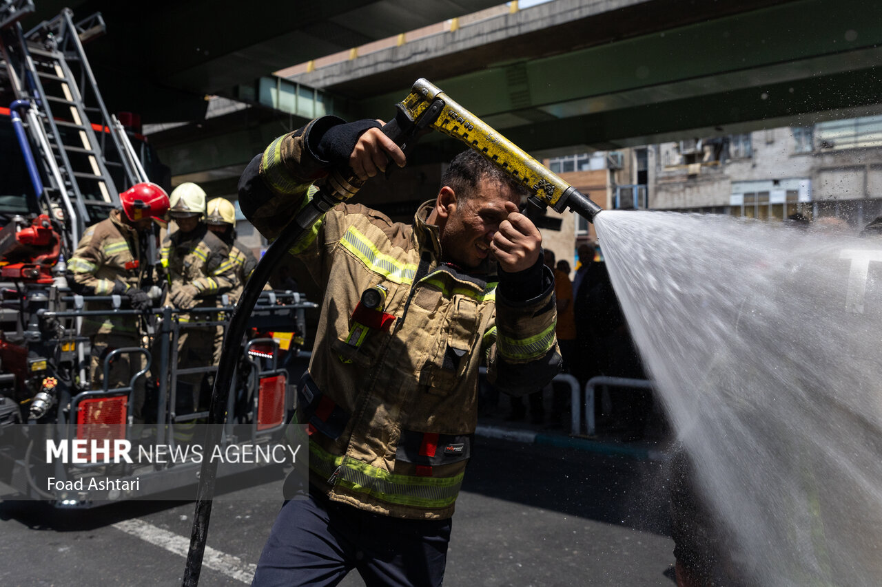 Fire in a Shoe Warehouse