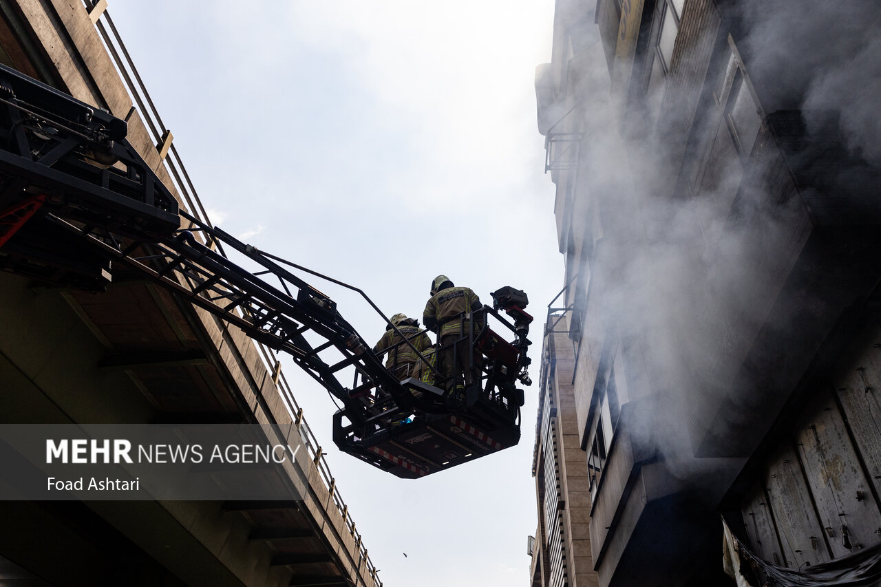 Fire in a Shoe Warehouse