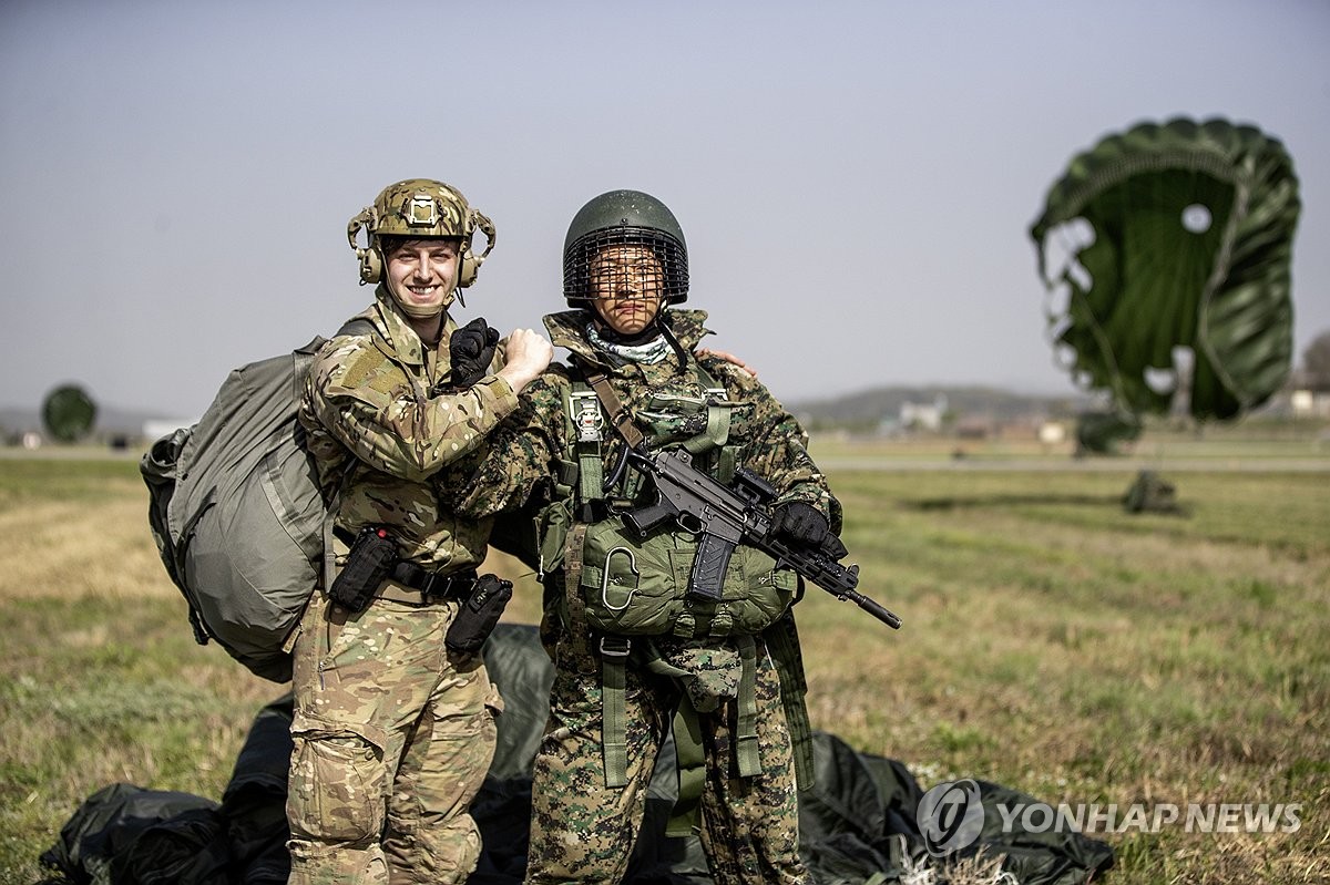 S. Korea-U.S. air infiltration drill
