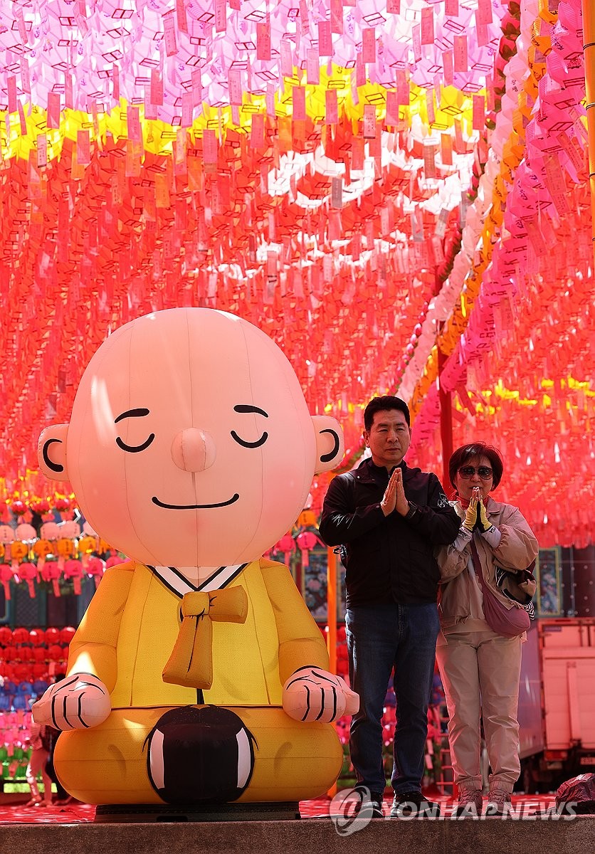 Ahead of Buddha's birthday