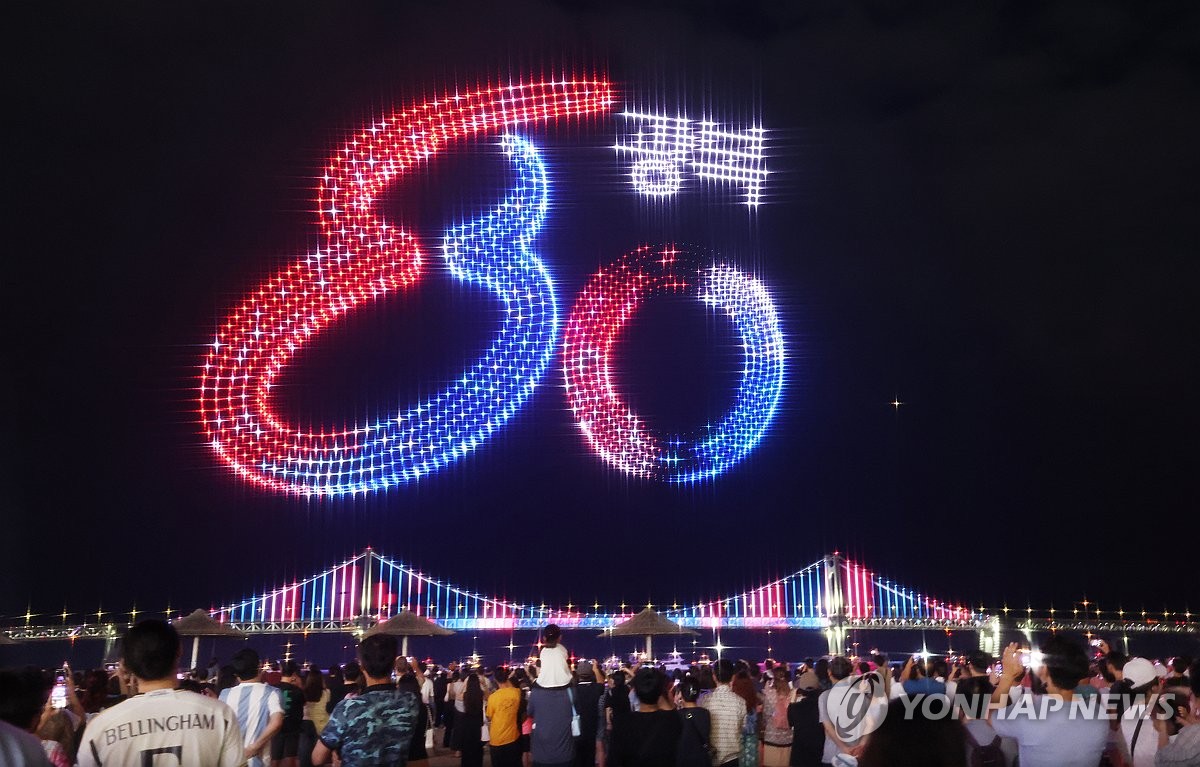 Drone light show
