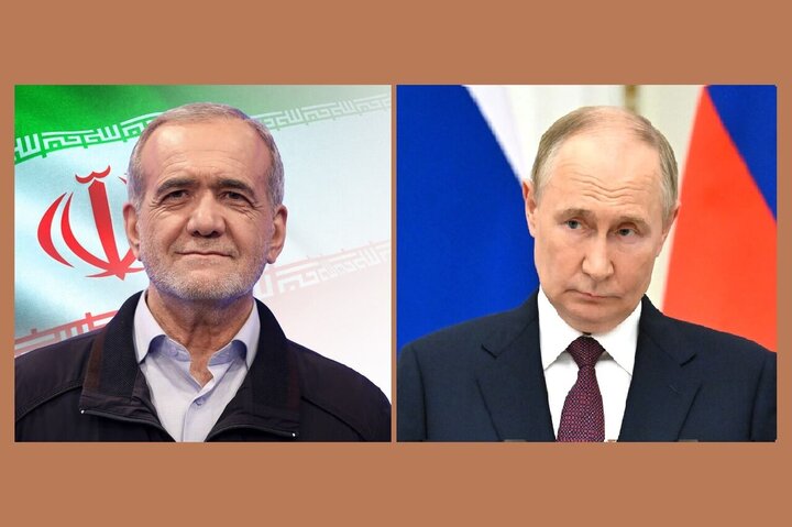Putin, Pezeshkian discuss Alaska meeting, Iran nuclear prog.